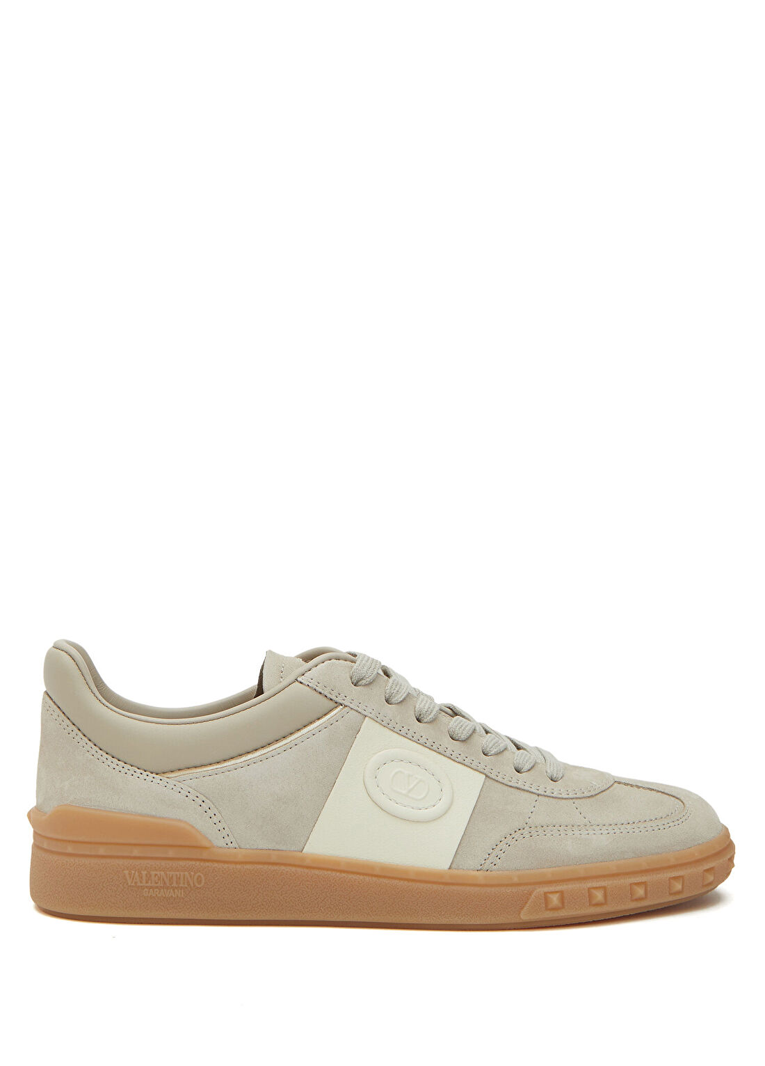 Valentino Garavani Bej Kadın Deri Sneaker