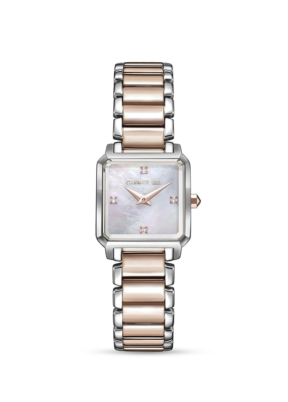 Cerruti 1881 Perugia CIWLG0074005 Metalik Gri Rose Gold Çelik Kadın Kol Saati