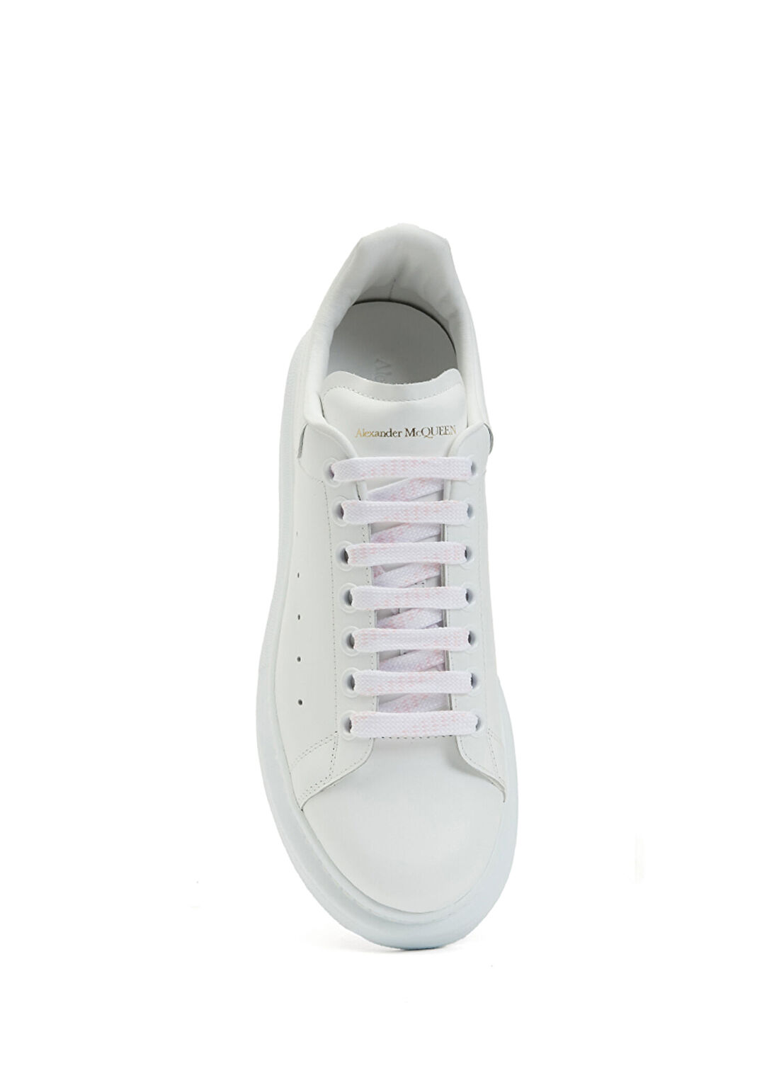 McQueen Oversized Beyaz Kadın Deri Sneaker görsel 4