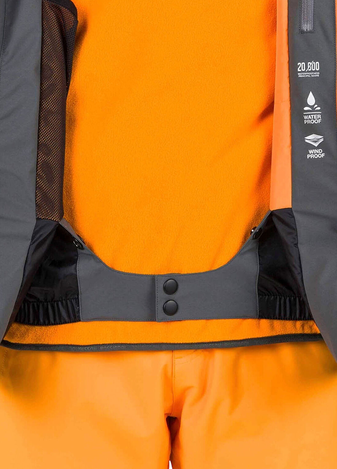 Rossignol Strawpile Gri Erkek Kayak Snowboard Montu görsel 4