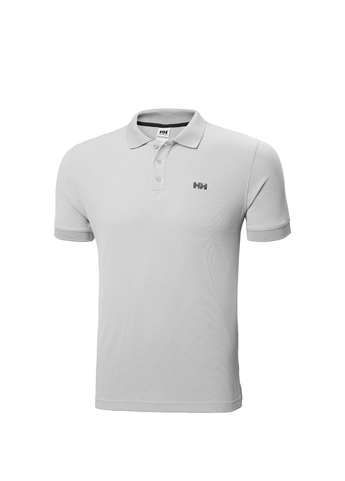 Helly Hansen Driftline Grey Fog Polo Yaka Kısa Kollu Erkek T-shirt