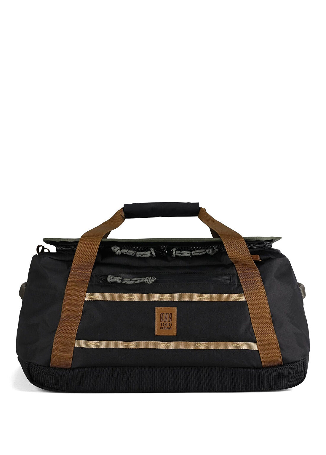Topo Designs Mountain Duffle Black Neutral Unisex Seyahat Çantası