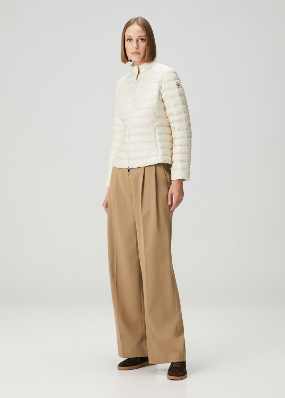 Moncler Igelle Açık Bej Mont görsel 2