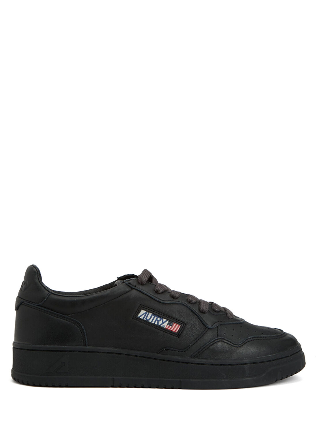 Autry Medalist Siyah Erkek Deri Sneaker