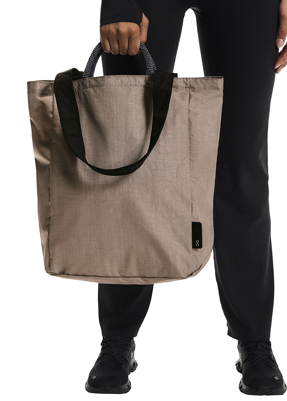 On Tote 25L Siyah Gri Kadın Çanta görsel 3