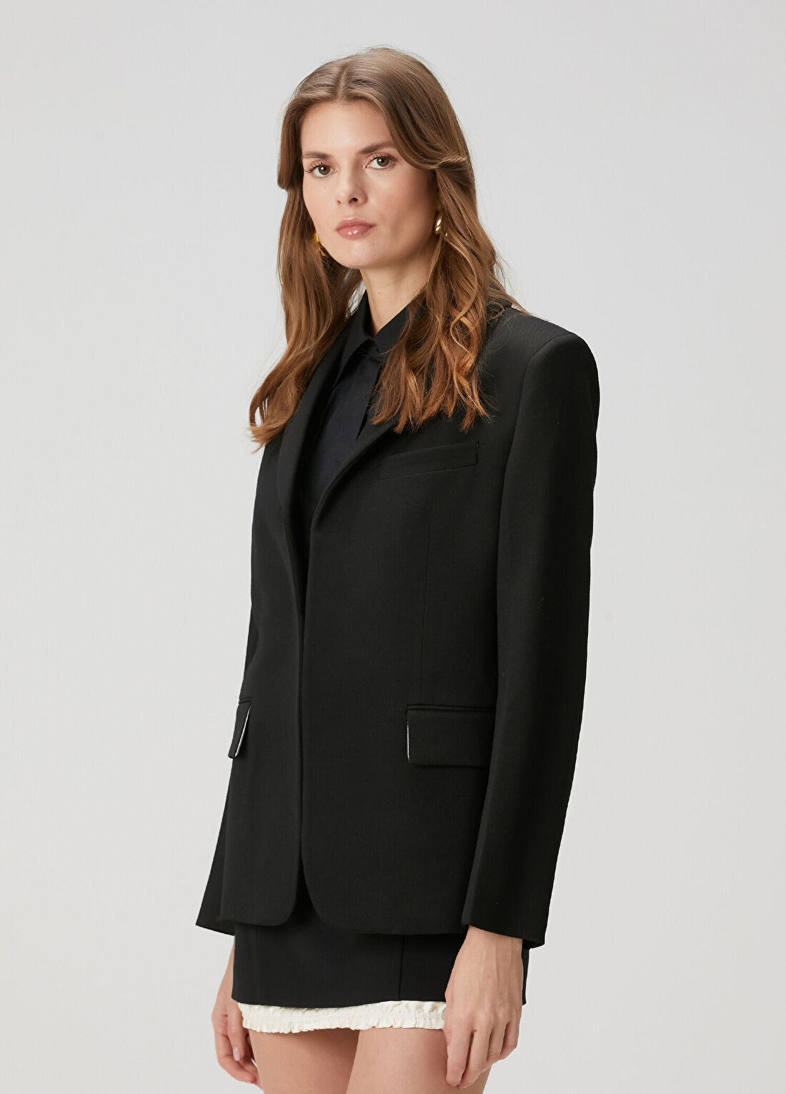 Victoria Beckham Tux Siyah Blazer