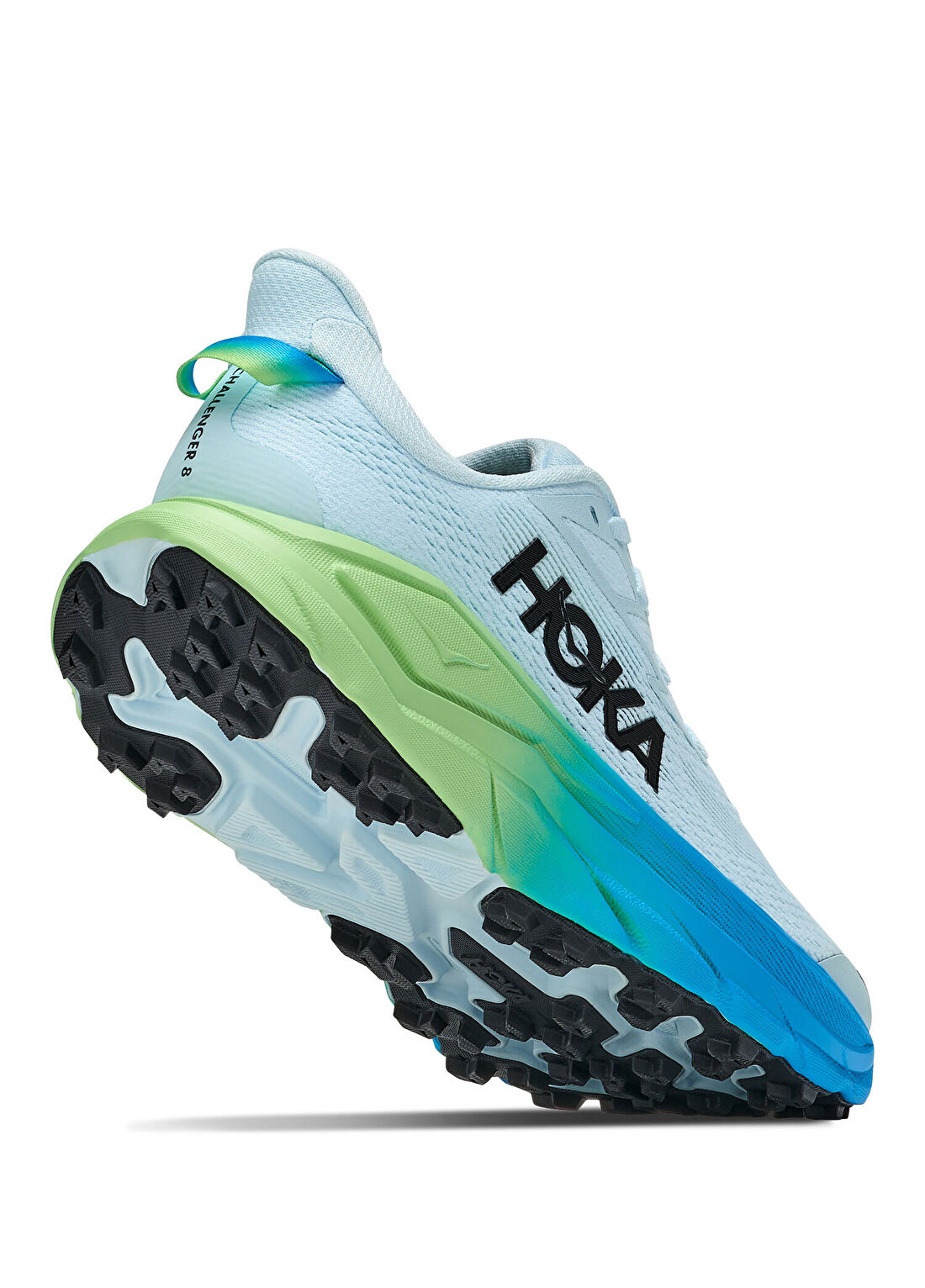 Hoka Challenger 8 Yeşil Mavi Kadın Sneaker görsel 4