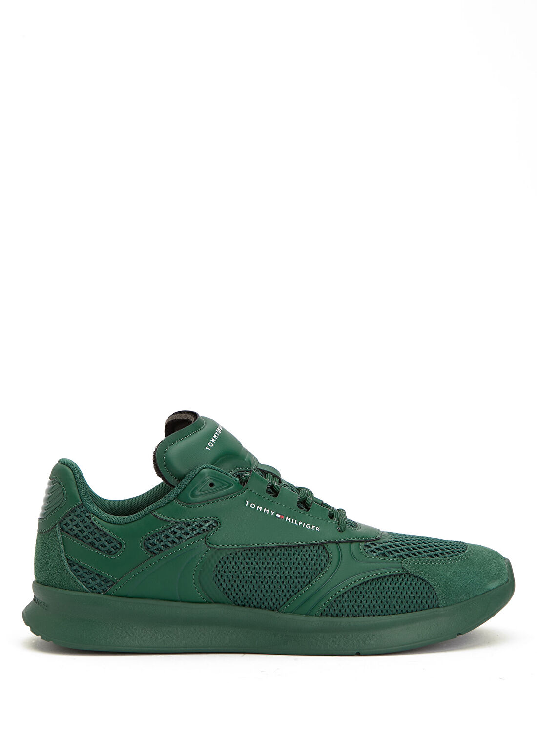 Tommy Hilfiger Yeşil Erkek Sneaker