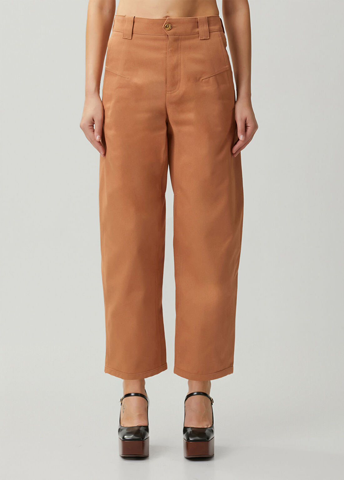 Chloe Turuncu Pantolon görsel 2