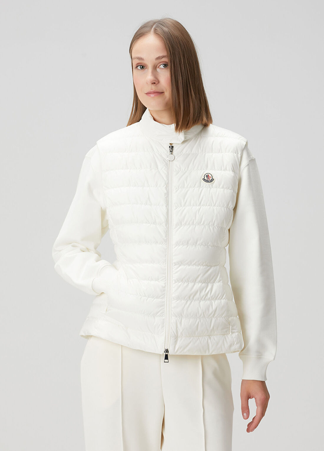 Moncler Igens Beyaz Yelek görsel 3