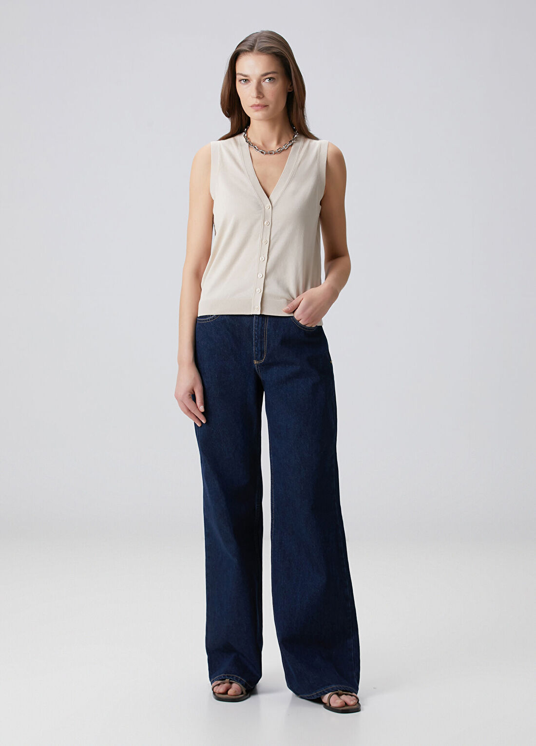 Beymen Collection Taş Koton Yelek görsel 3