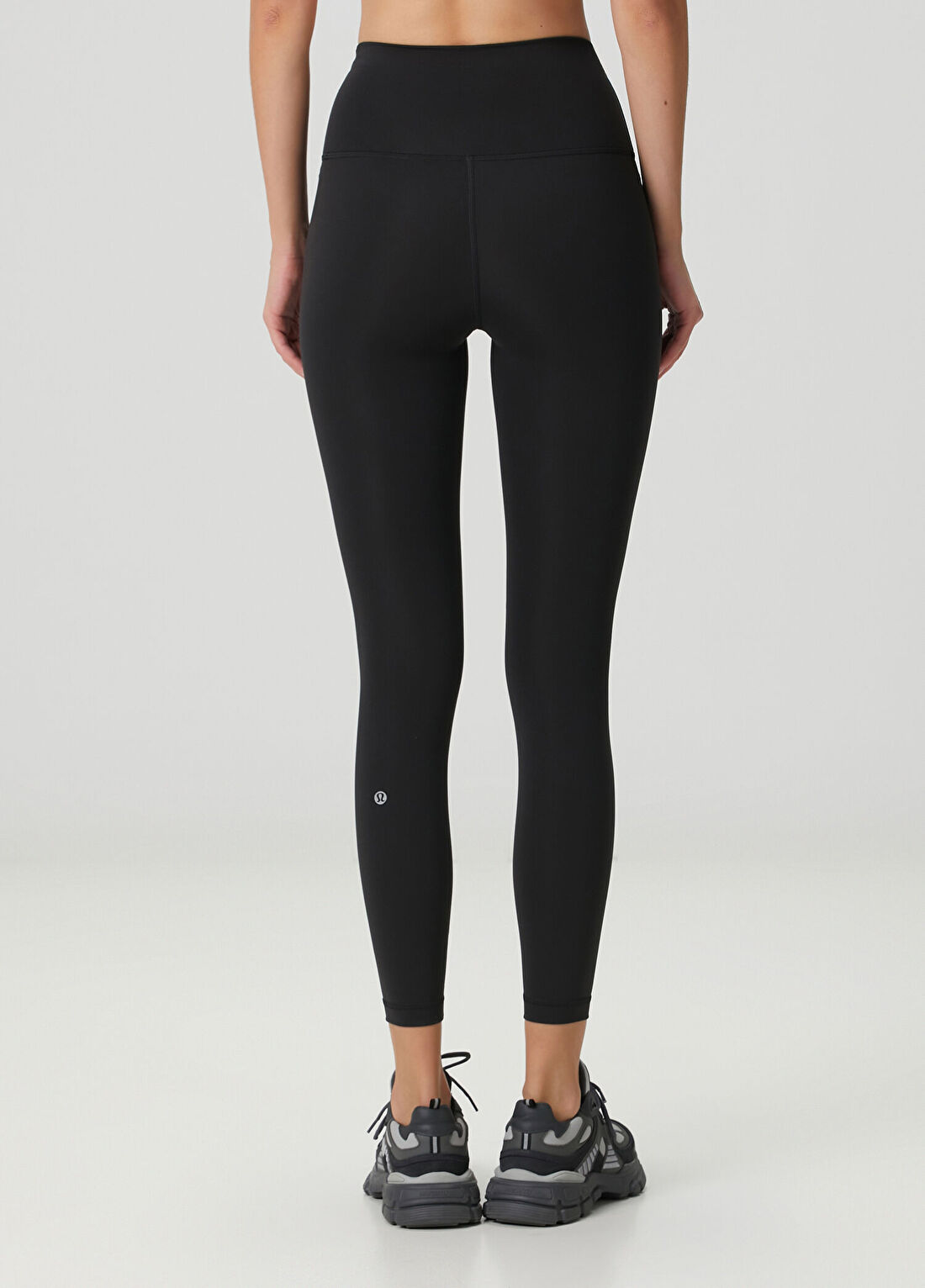 lululemon Wunder Train High Rise Siyah Tayt 25" görsel 4