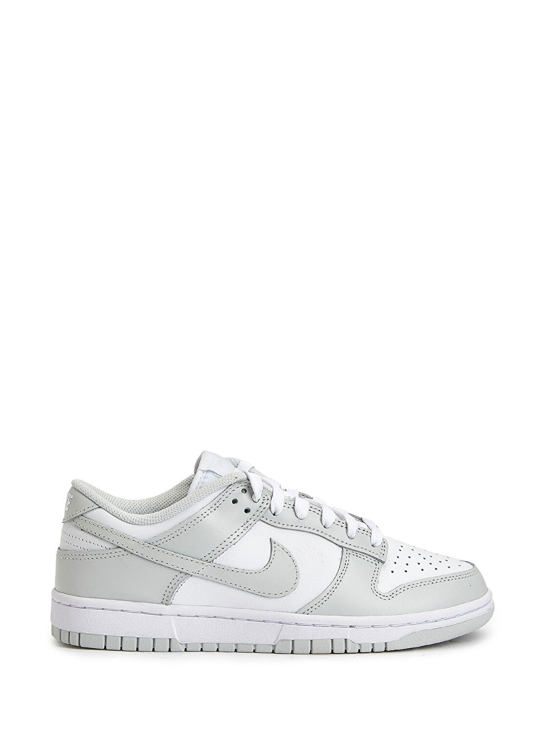 Nike Dunk Beyaz Gri Kadın Deri Sneaker