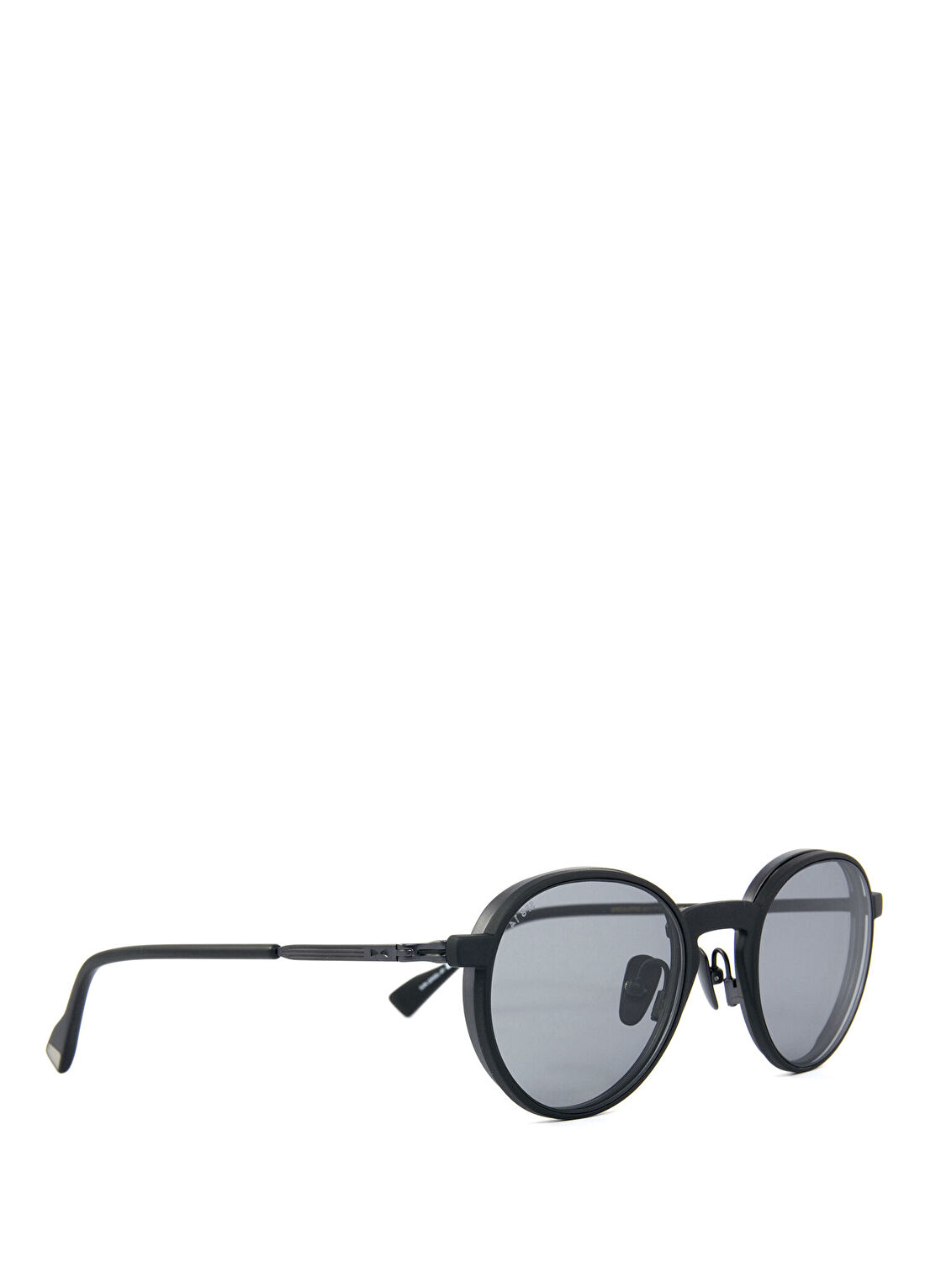 Snob Milano Specialotto Mat Siyah Metal Unisex Güneş Gözlüğü görsel 2