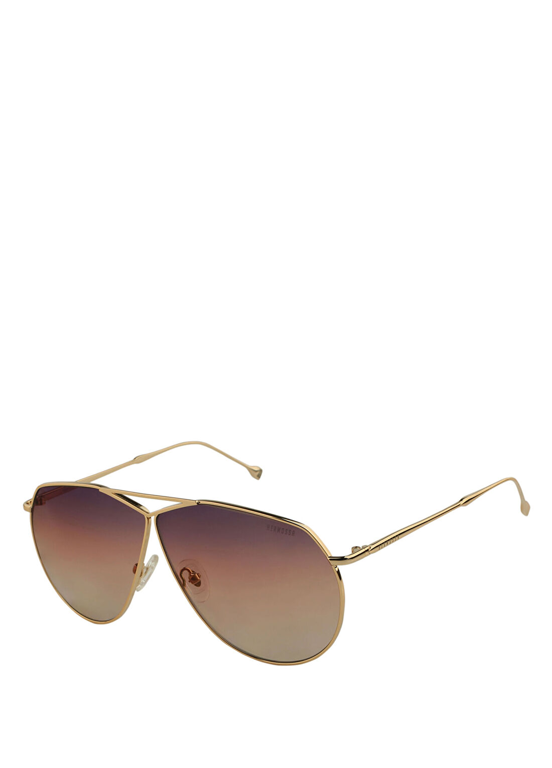 Hermossa Hm 1378 C 3 Altın Rengi Metal Unisex Güneş Gözlüğü