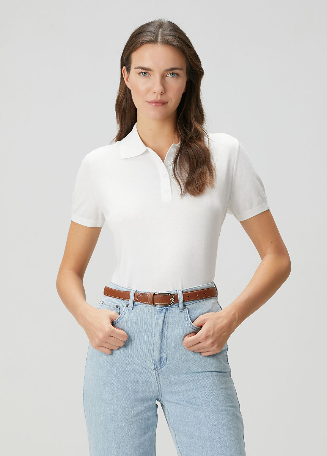 Beymen Collection Beyaz Polo Triko