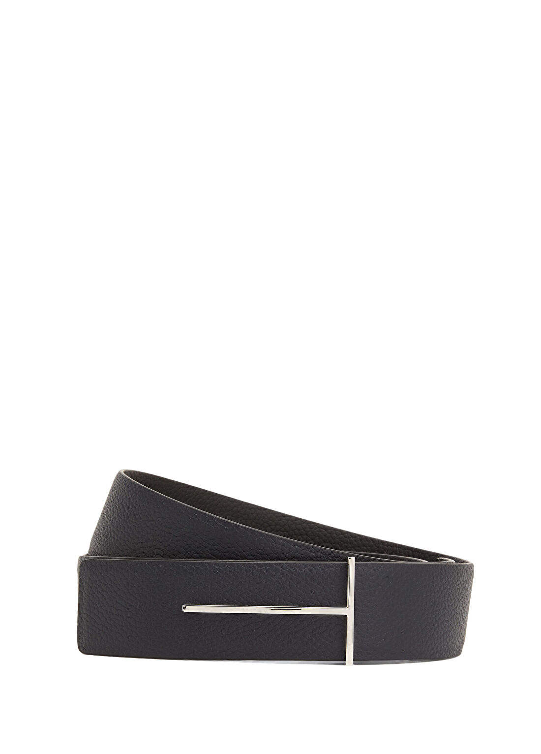 Tom Ford Lacivert Erkek Deri Kemer
