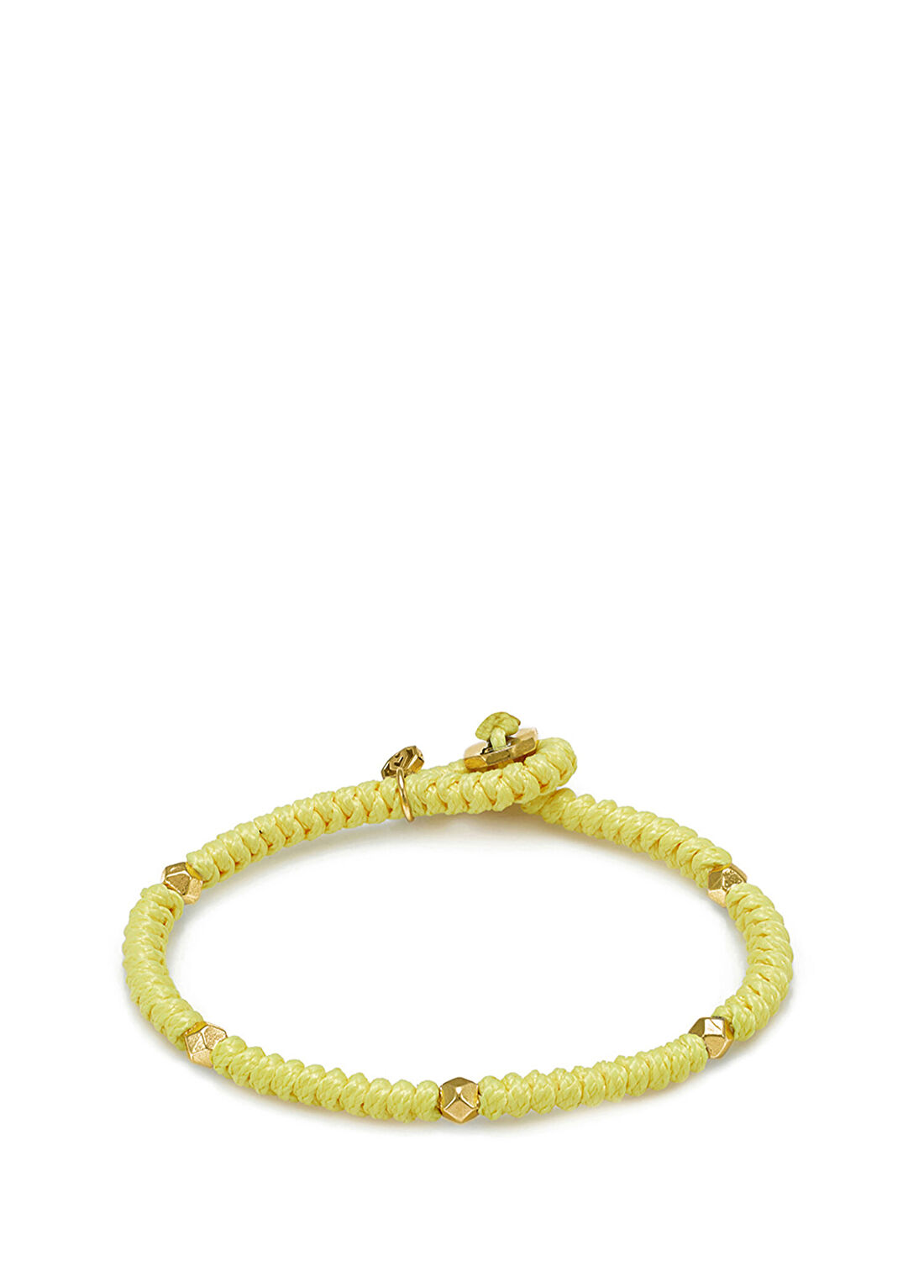 AtolyeWolf Snake Knot Sarı Erkek Gümüş Bileklik