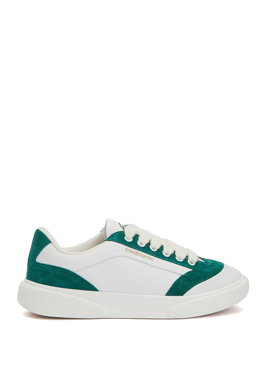 Casablanca Del Mar Beyaz Yeşil Erkek Deri Sneaker