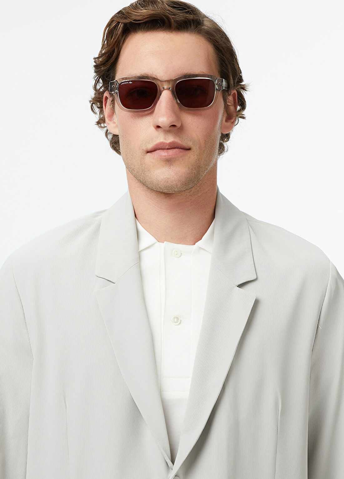 Lacoste Gri Erkek Blazer Ceket görsel 4