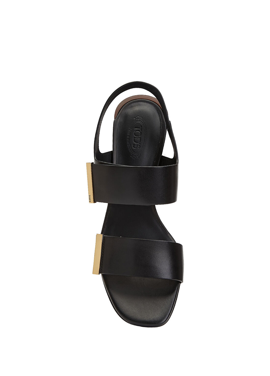 Tod's Siyah Kadın Deri Sandalet görsel 4