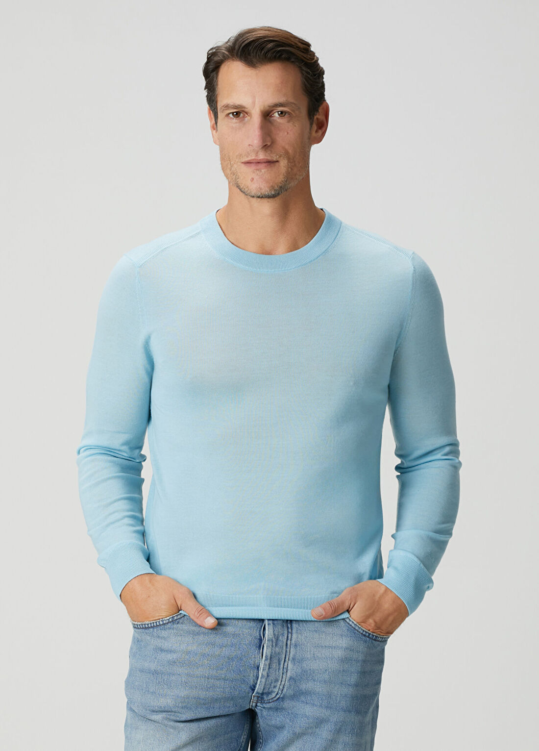Paul Smith Mavi Yün Kazak