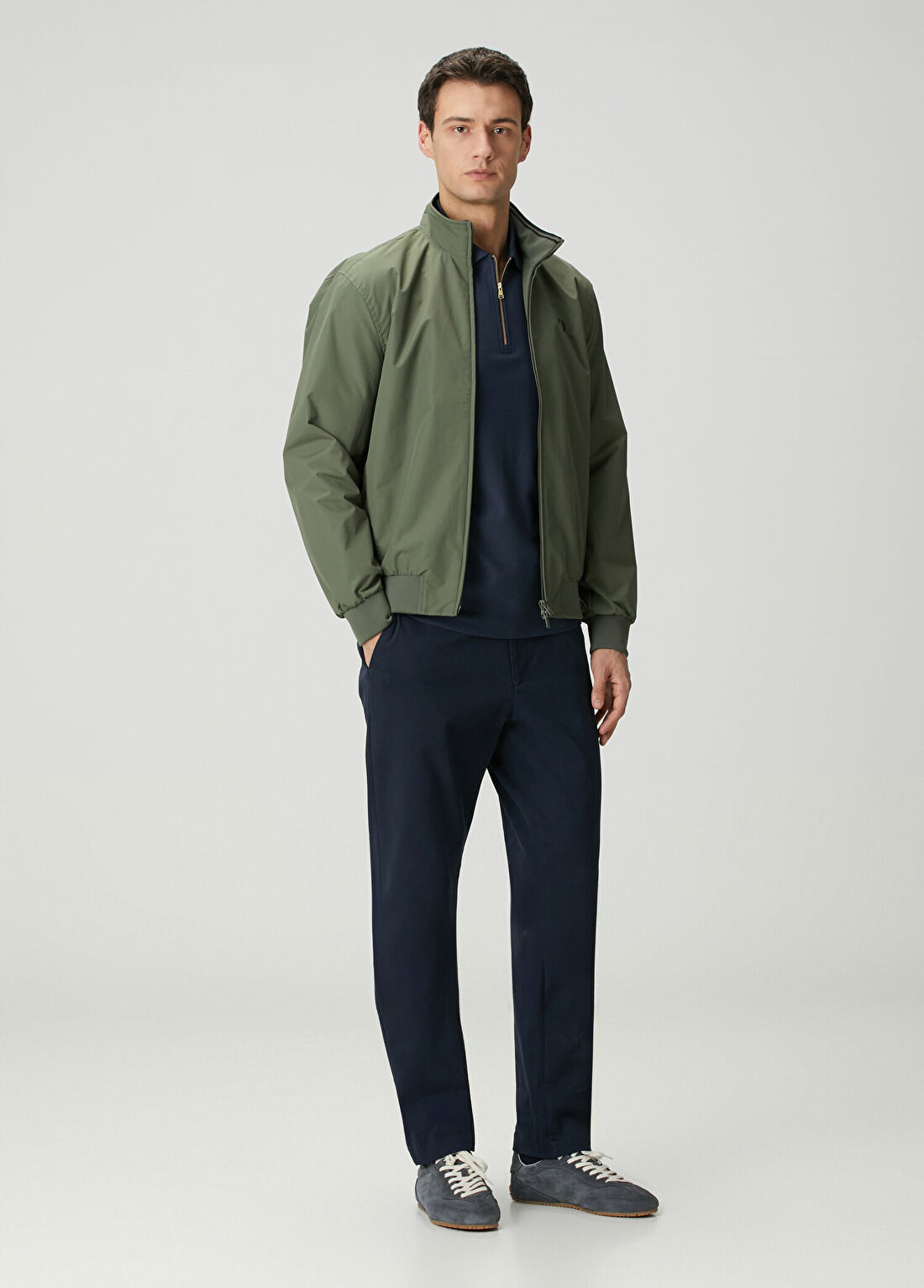 Fred Perry Brentham Yeşil Ceket görsel 2