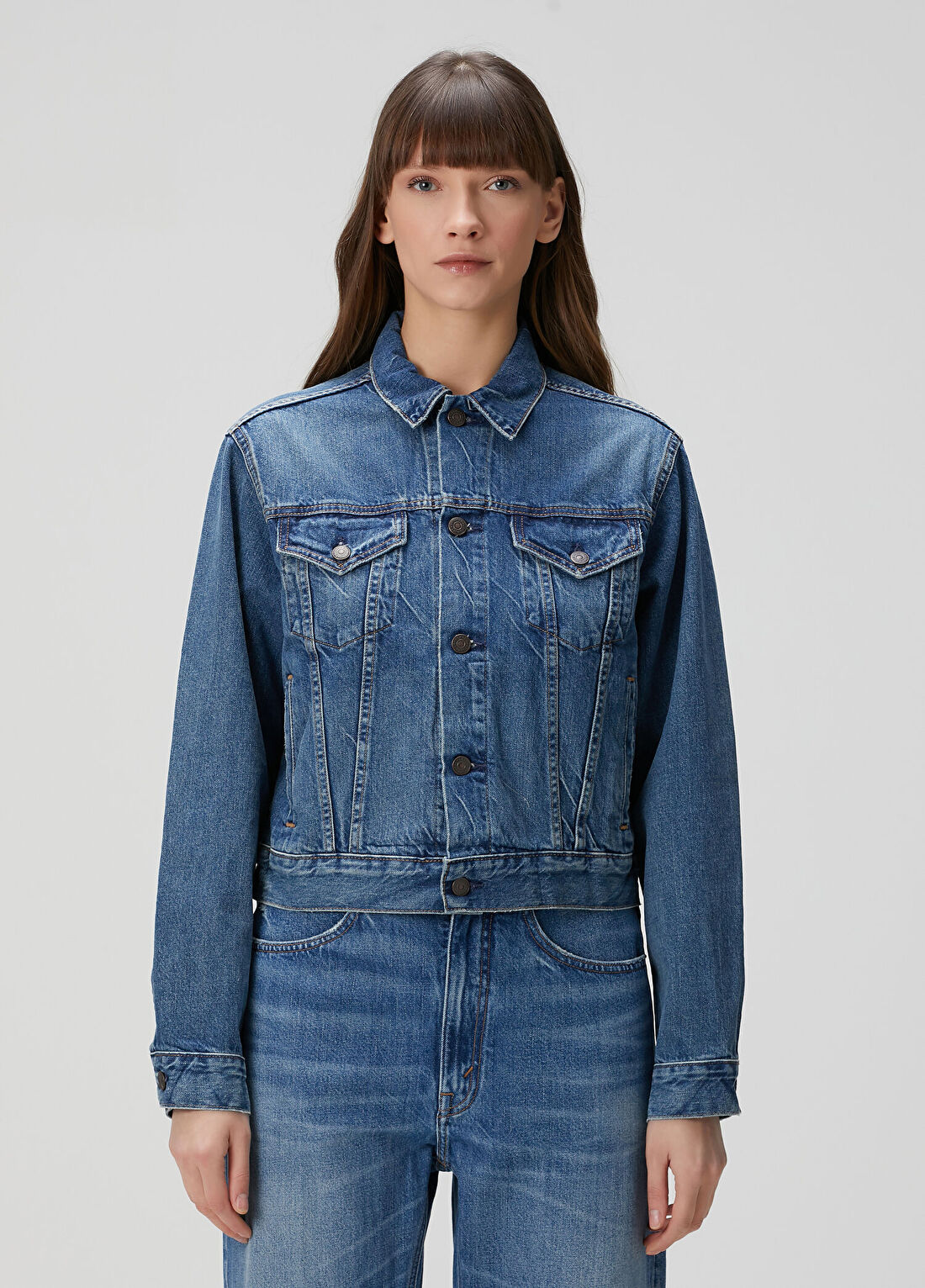 Polo Ralph Lauren Mavi Denim Ceket görsel 3