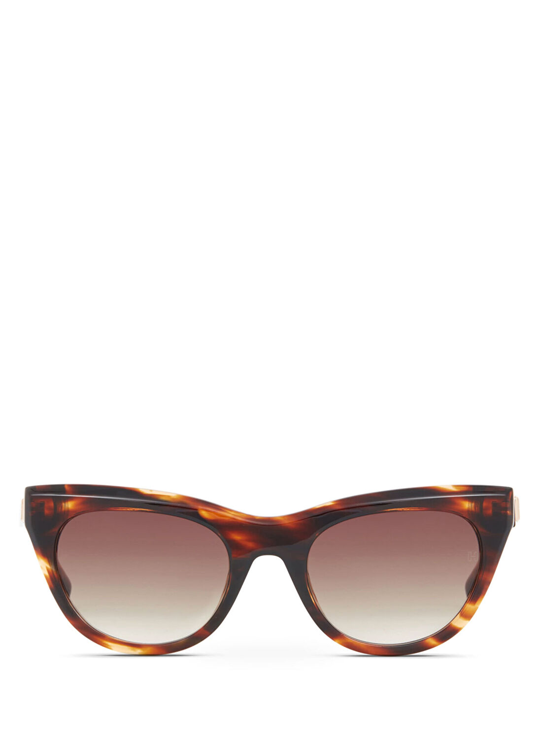Hermossa Hm 1681 C2 Cat Eye Havana Asetat Kadın Güneş Gözlüğü görsel 2