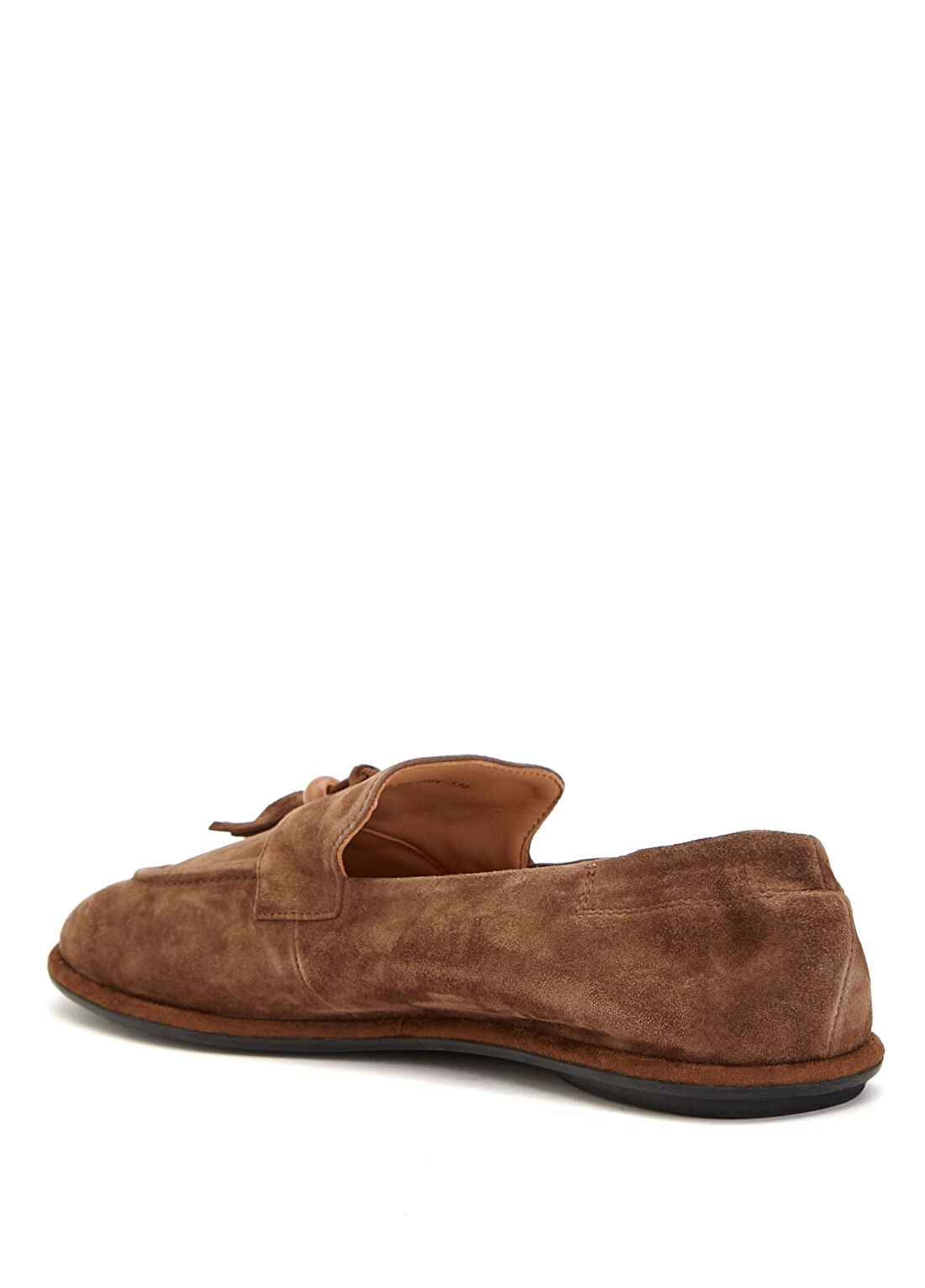 Divarese Tütün Kadın Süet Loafer görsel 3