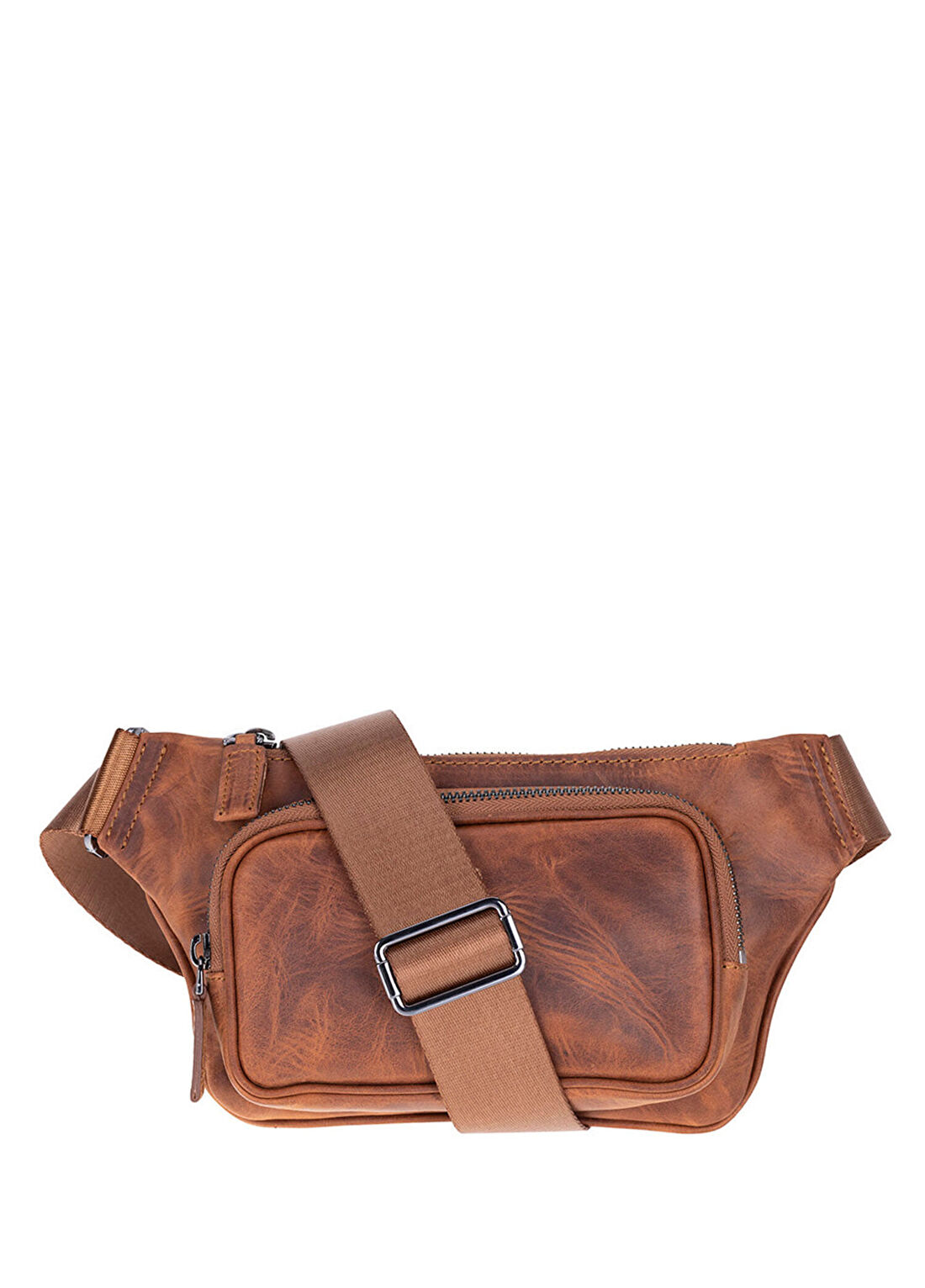 Bloominbag Heritage Saddle Deri Çapraz Askılı Unisex Bel Çantası