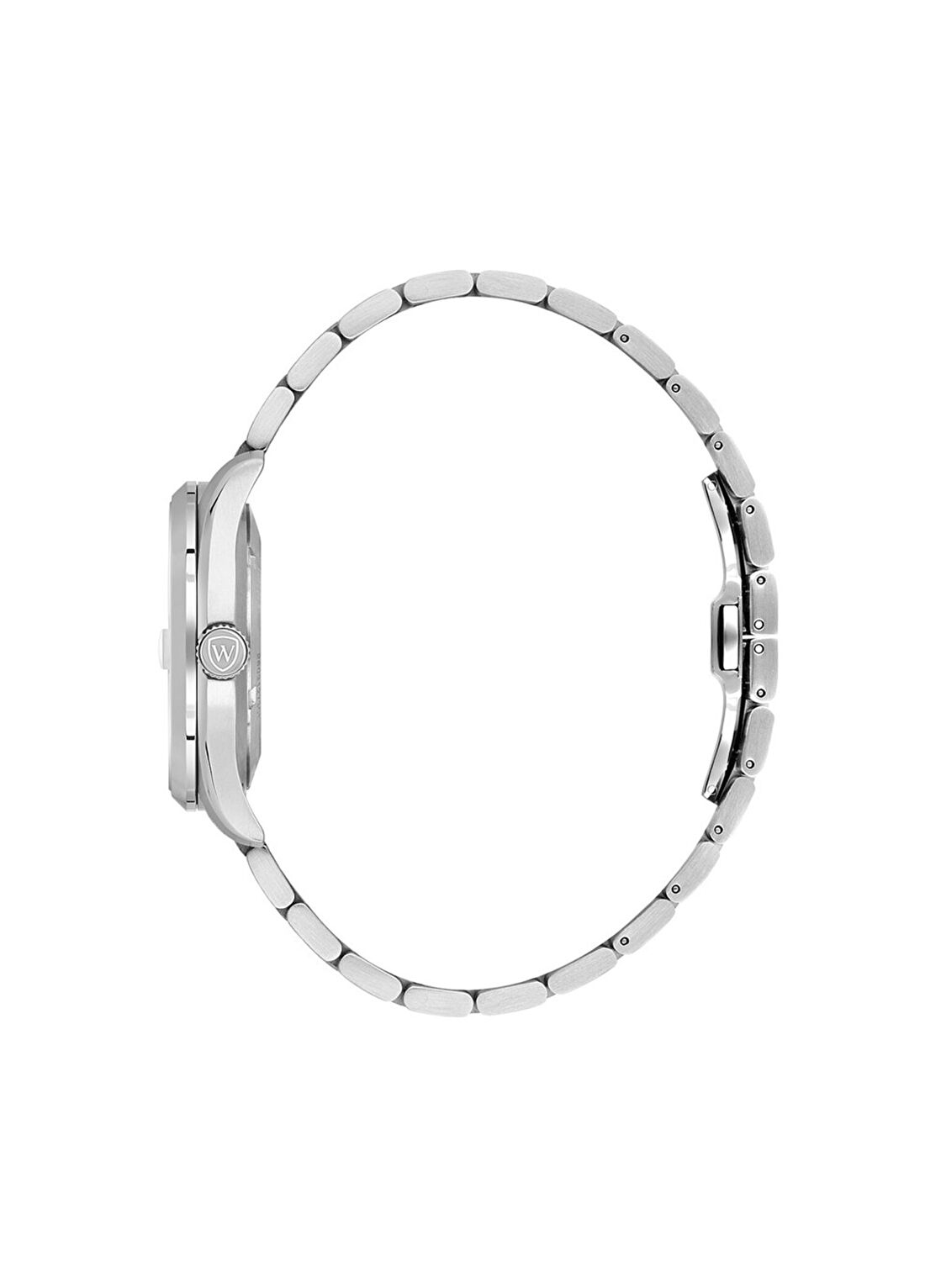 Wainer WA.25600-B Gümüş Metal Erkek Kol Saati görsel 2