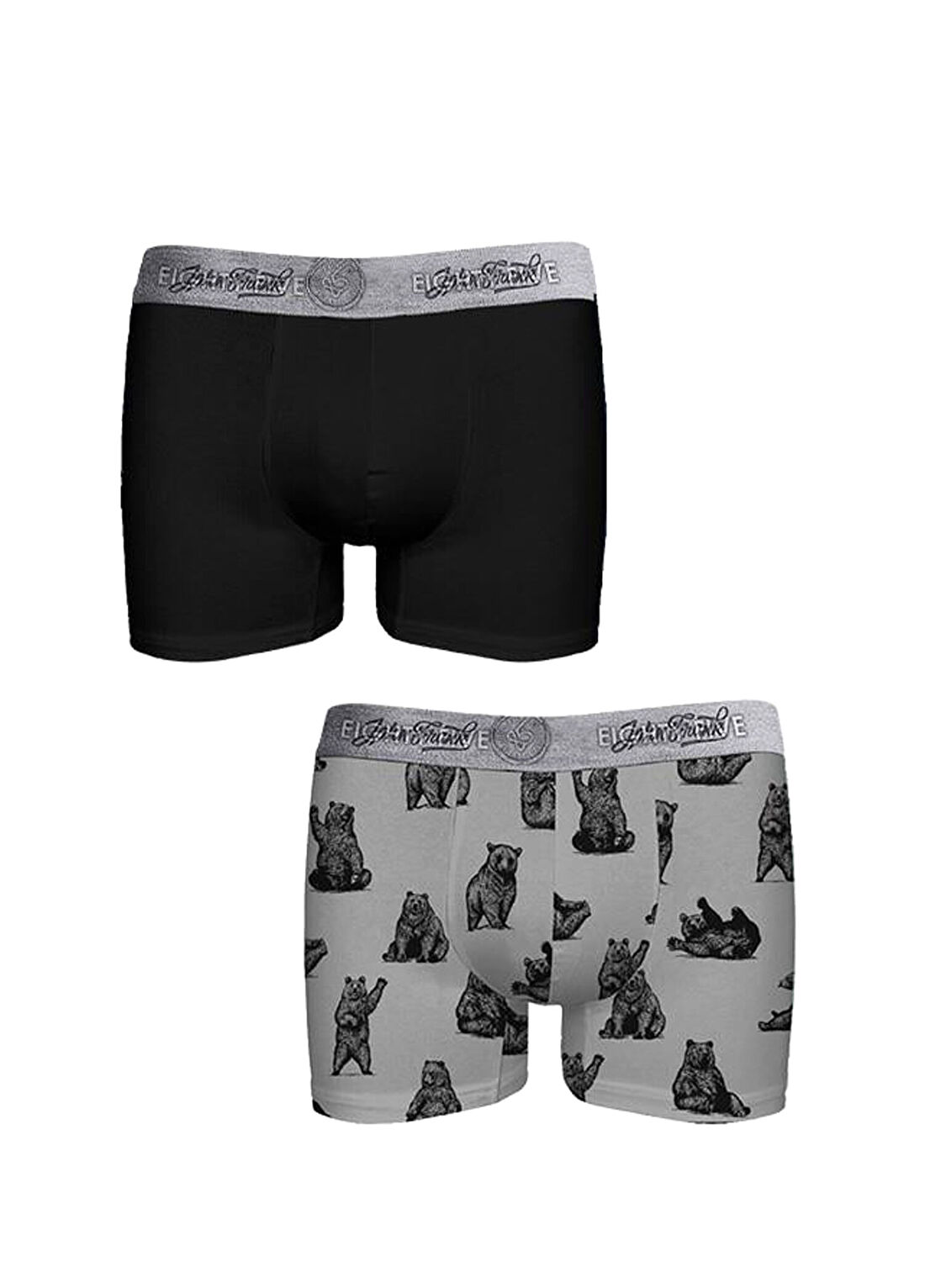 John Frank Çok Renkli 2li Boxer