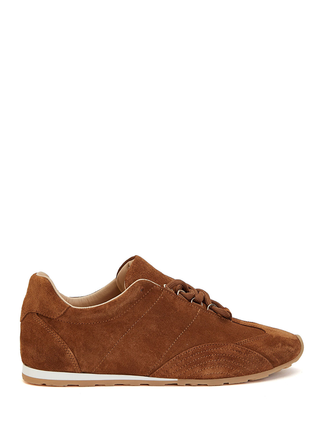 Divarese Tütün Kadın Deri Sneaker