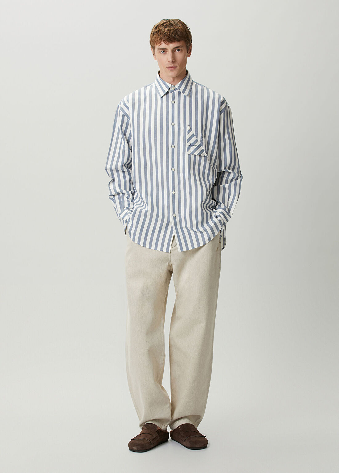 Jacquemus Bej Jean Pantolon