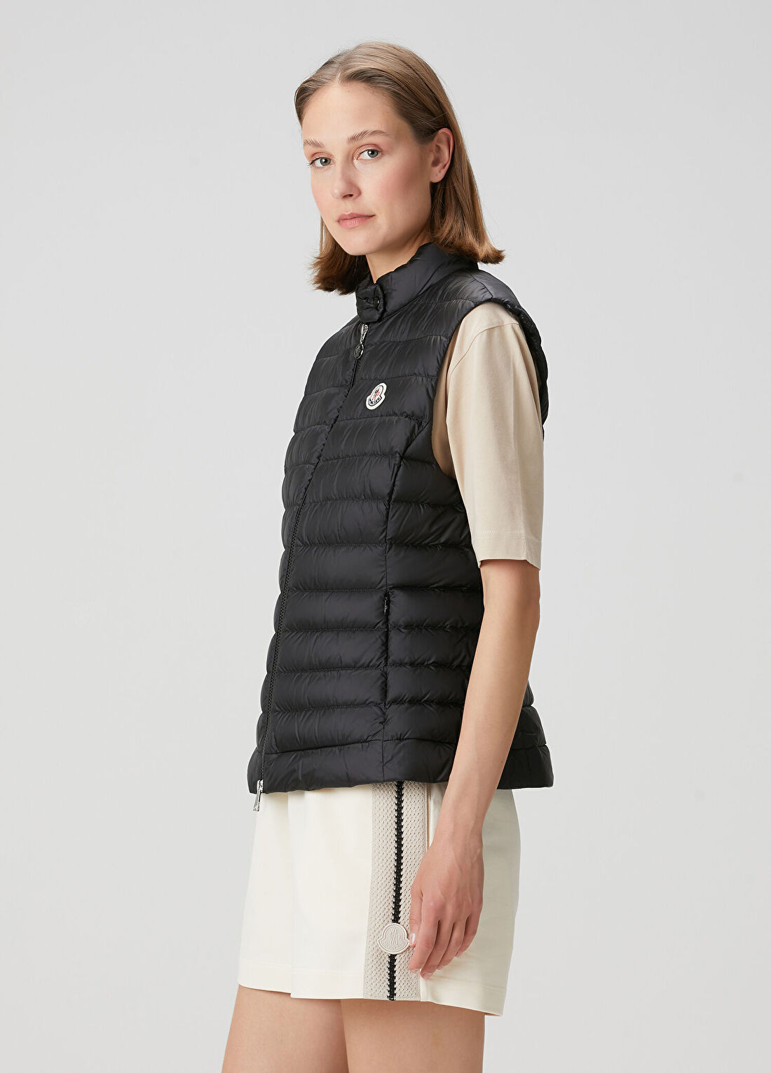 Moncler Igens Siyah Puffer Yelek görsel 3