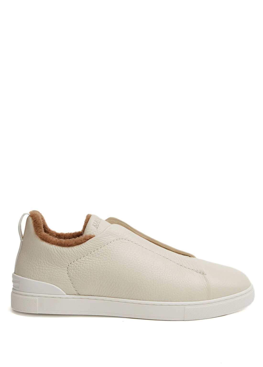 Zegna Beyaz Erkek Deri Sneaker