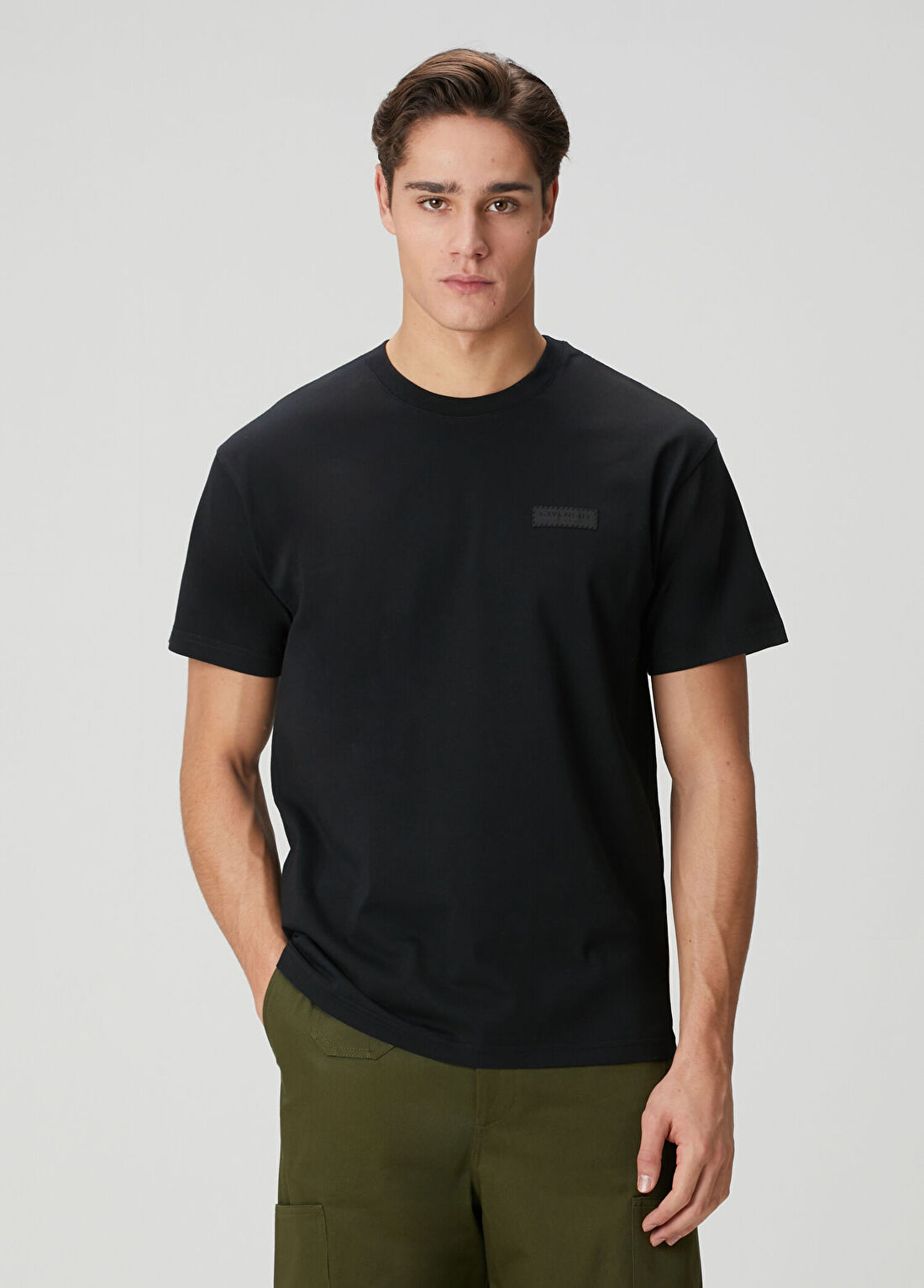 Givenchy Siyah Logo Detaylı T-shirt