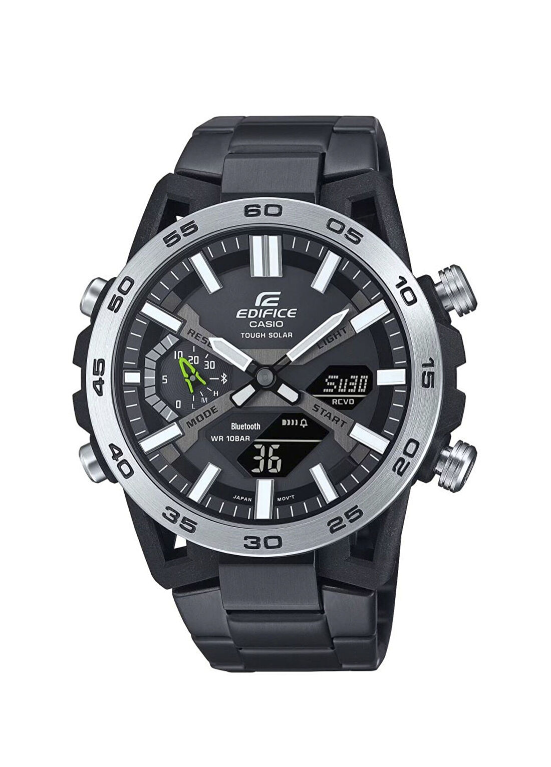 Casio ECB-2000DD-1ADF Çelik Erkek Kol Saati