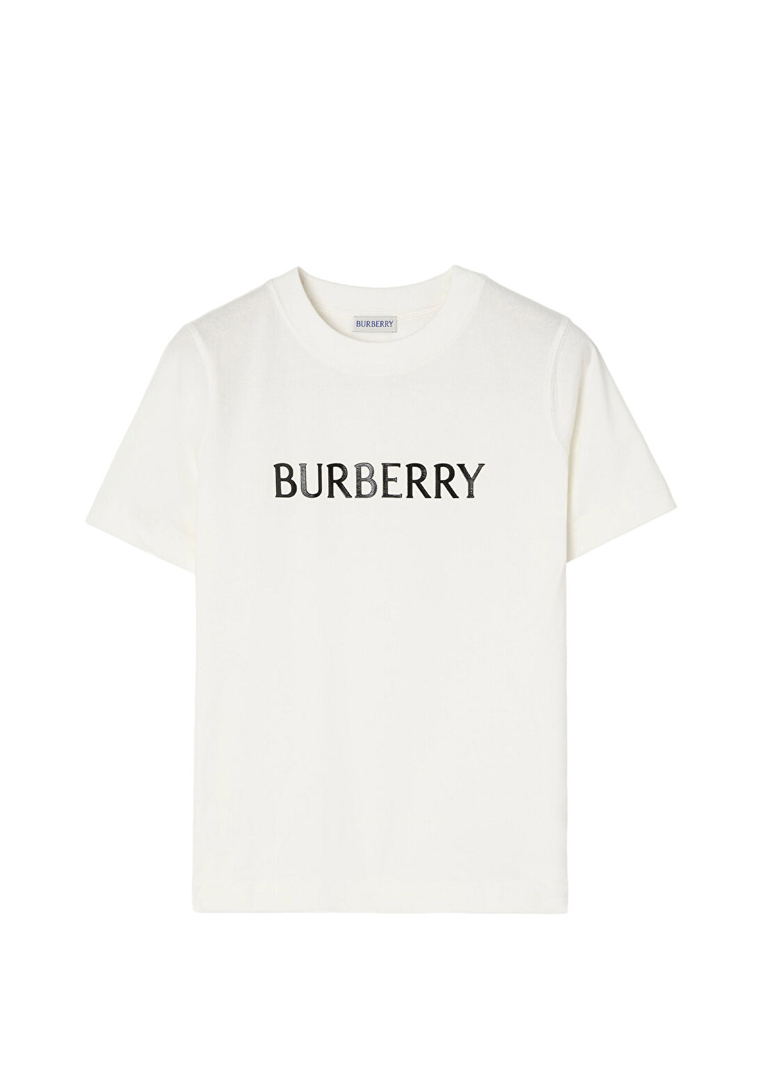 Burberry Beyaz Kısa Kollu Kadın T-Shirt
