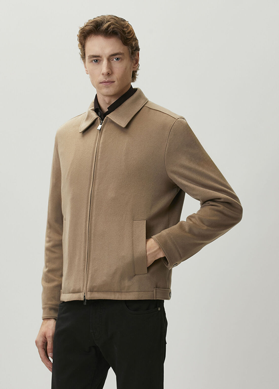 Corneliani Camel Kaşmir Ceket görsel 3