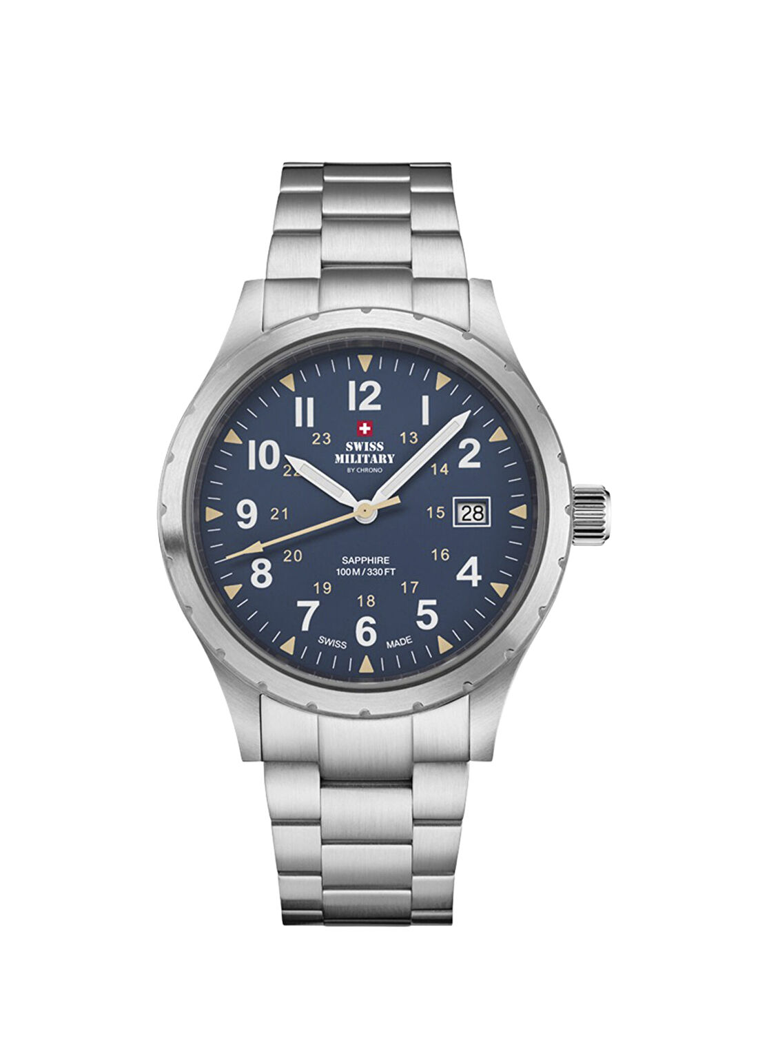 Swiss Military By Chrono SM34108.03 Gümüş Çelik Erkek Kol Saati