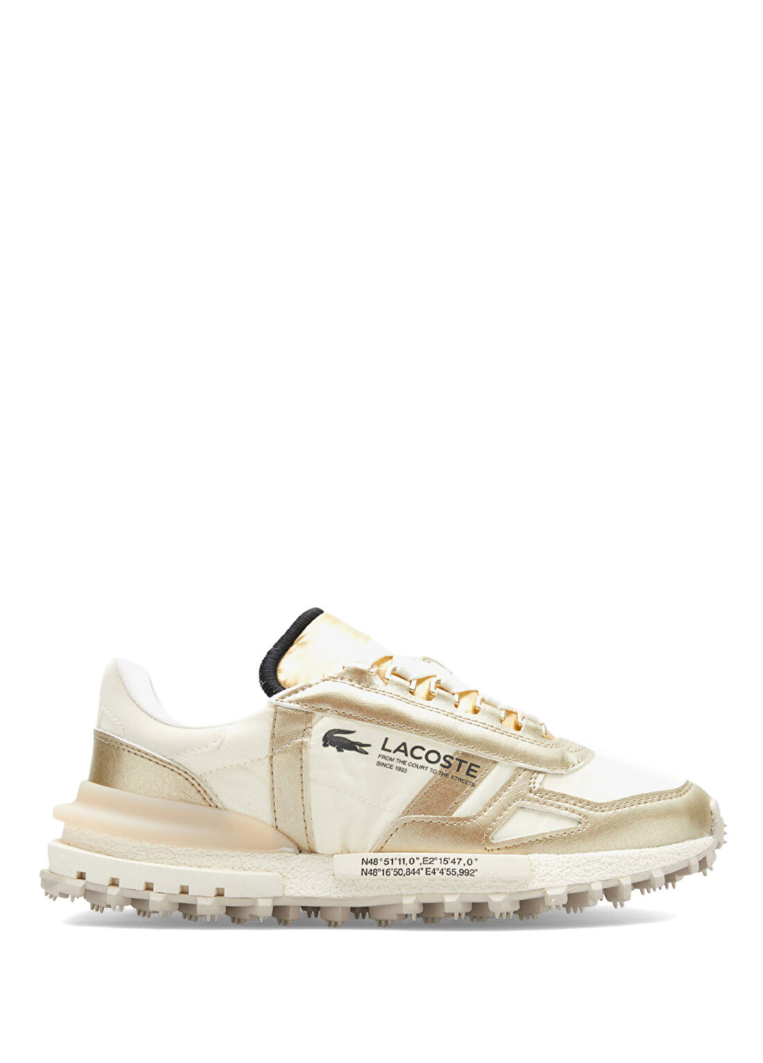 Lacoste Elite Active Krem Kadın Sneaker