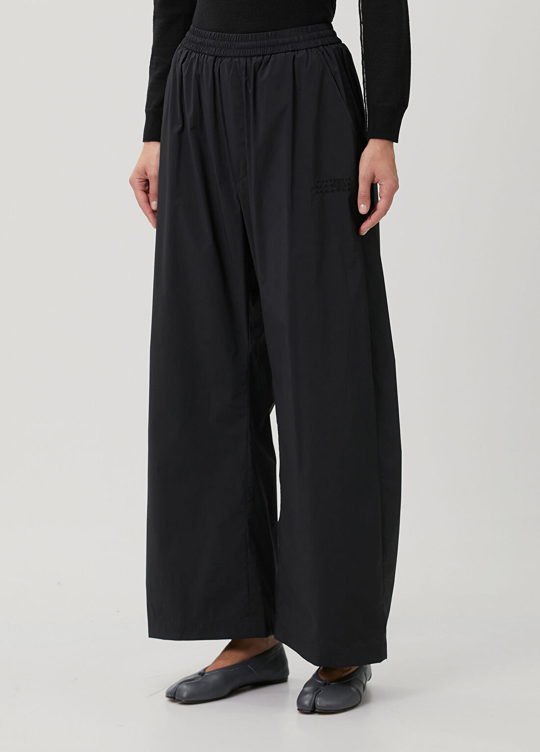 MM6 Maison Margiela Siyah Pantolon görsel 2