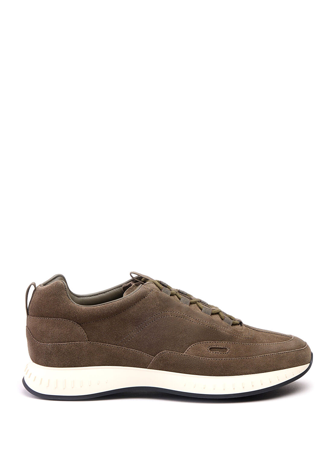 John Lobb Haki Erkek Deri Sneaker