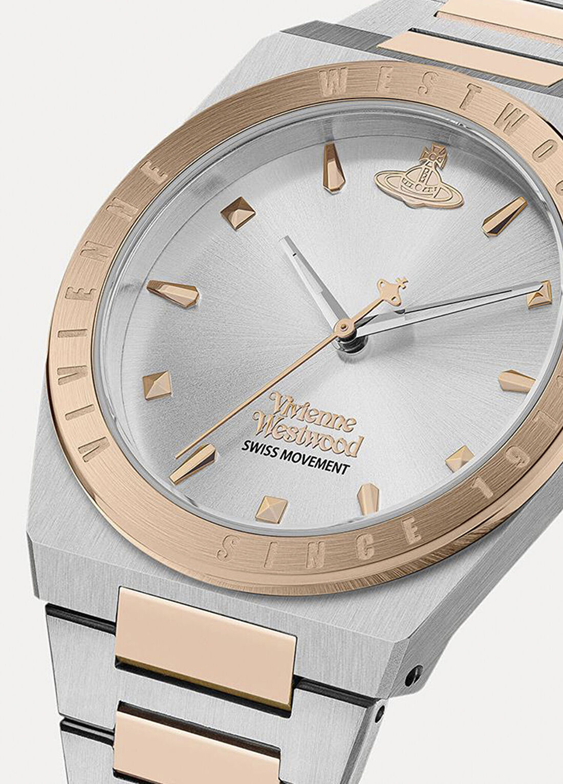 Vivienne Westwood VV244SLSR Gümüş Rose Çelik Kadın Kol Saati görsel 2