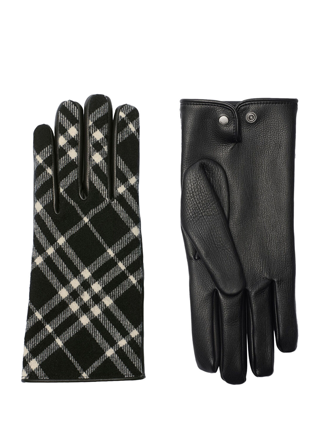 Burberry Core Check Siyah Erkek Eldiven görsel 2
