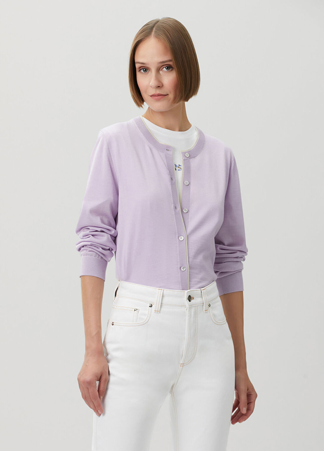 Versace Lila Yün Hırka