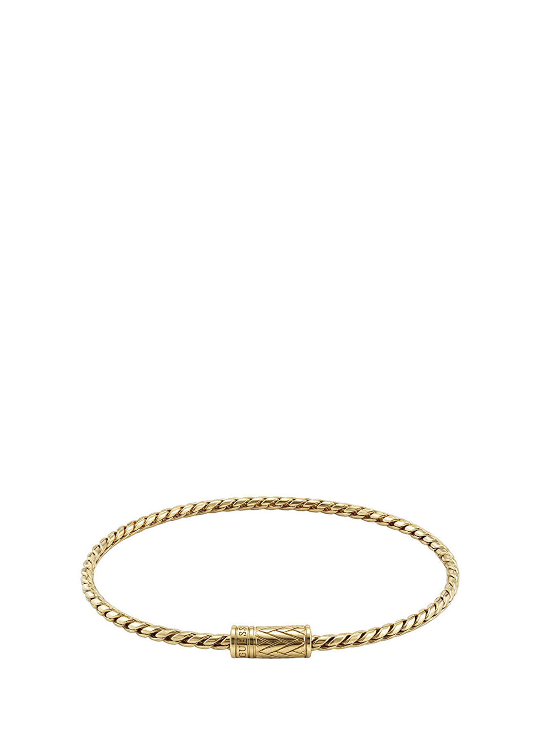 Guess JGUJUMB06107JWYGS Lo Studio Altın Rengi Çelik Erkek Bileklik