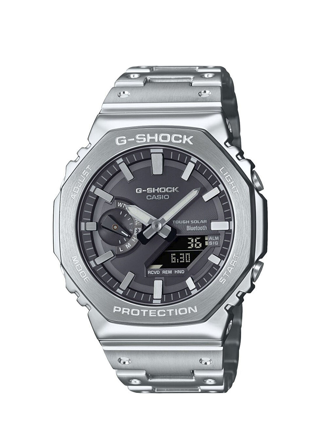 Casio G-Shock GM-B2100SD-1ADR Gri Çelik Erkek Kol Saati